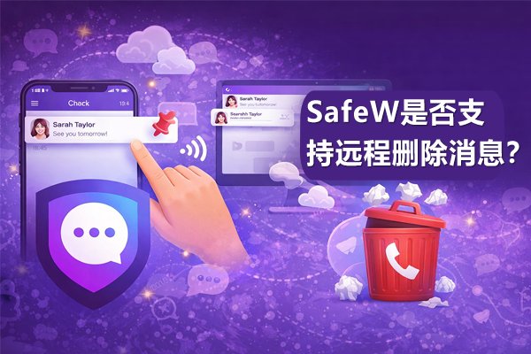 SafeW具备远程清除消息的功能吗？
